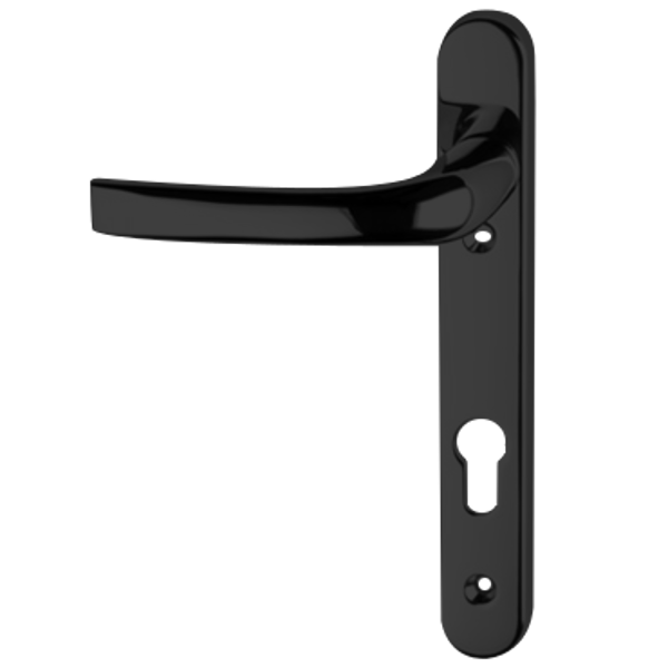 L18404 - ASEC 92 Lever/Lever UPVC Furniture - 220mm Backplate