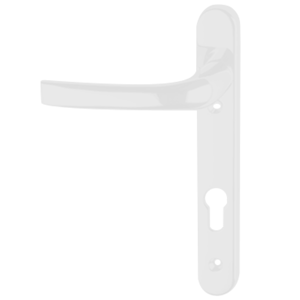 L18407 - ASEC 92 Lever/Lever UPVC Furniture - 220mm Backplate