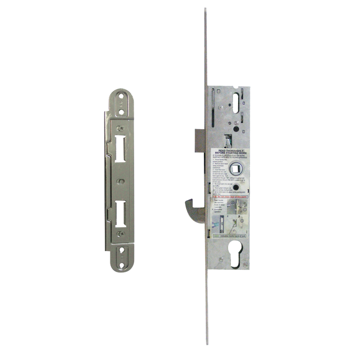L18753 - YALE Doormaster Lever Operated Latch & Hookbolt 20mm Split Spindle Overnight Lock