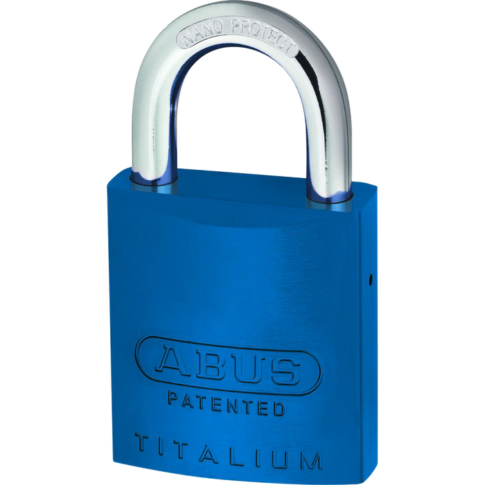 L19212 - ABUS 83AL Series Colour Coded Aluminium Open Shackle Padlock Without Cylinder