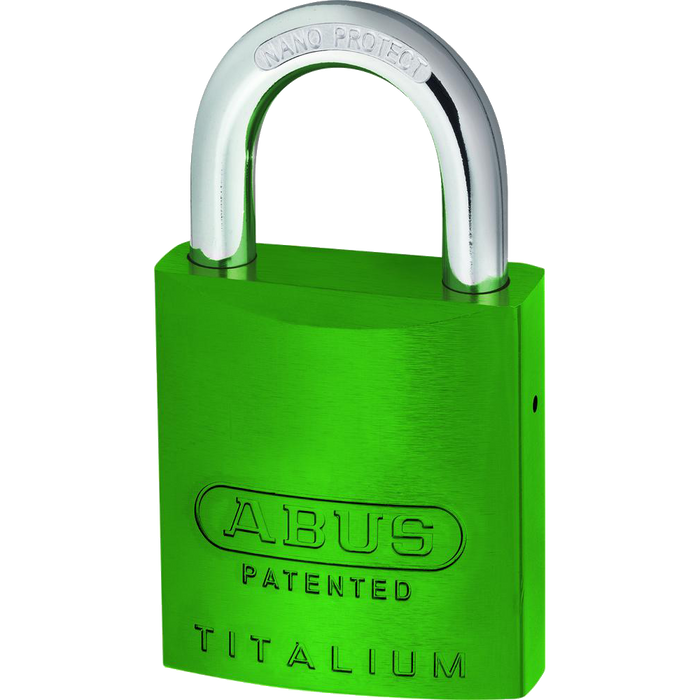 L19213 - ABUS 83AL Series Colour Coded Aluminium Open Shackle Padlock Without Cylinder