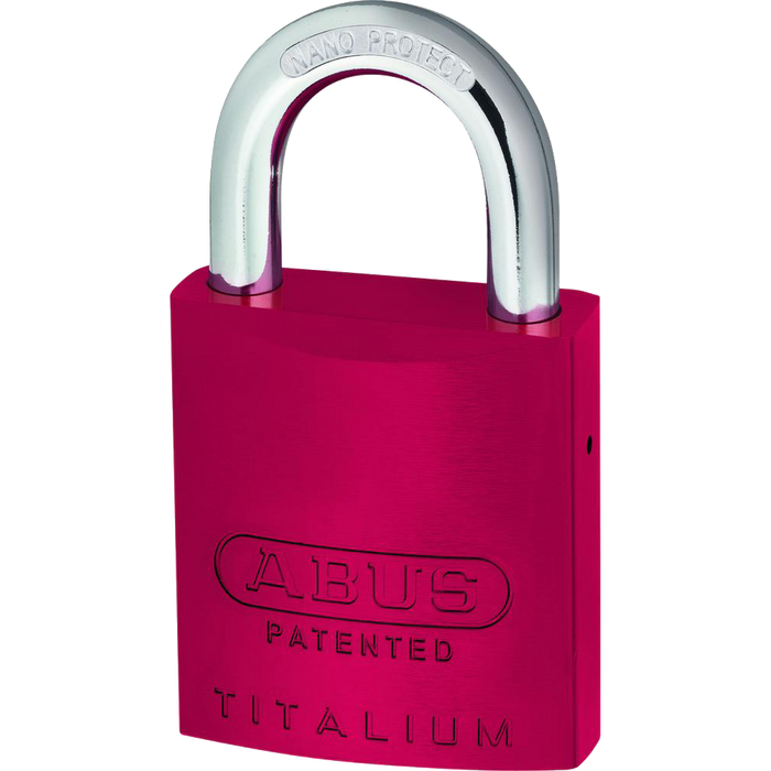L19214 - ABUS 83AL Series Colour Coded Aluminium Open Shackle Padlock Without Cylinder