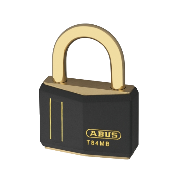 L19246 - ABUS T84MB Series Brass Open Shackle Padlock
