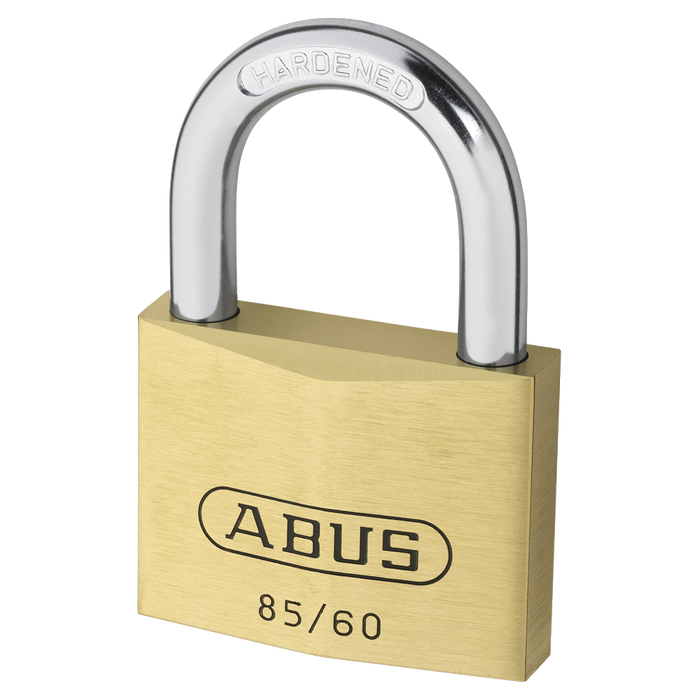 L19558 - ABUS 85 Series Brass Open Shackle Padlock