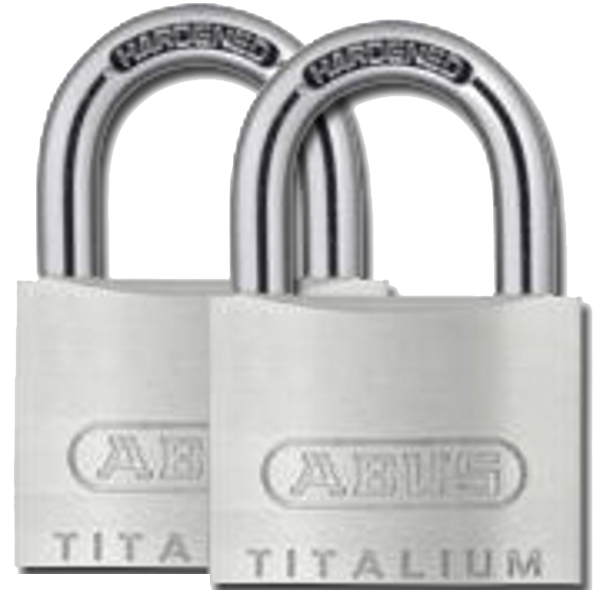 L21576 - ABUS Titalium 54TI Series Open Shackle Padlock