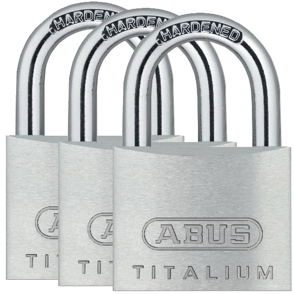 L21588 - ABUS Titalium 64TI Series Open Shackle Padlock