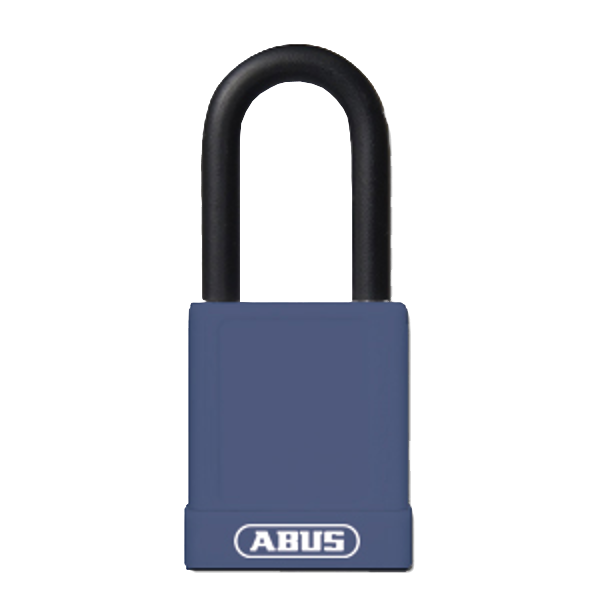 L22475 - ABUS 74 Series Lock Out Tag Out Coloured Aluminium Padlock