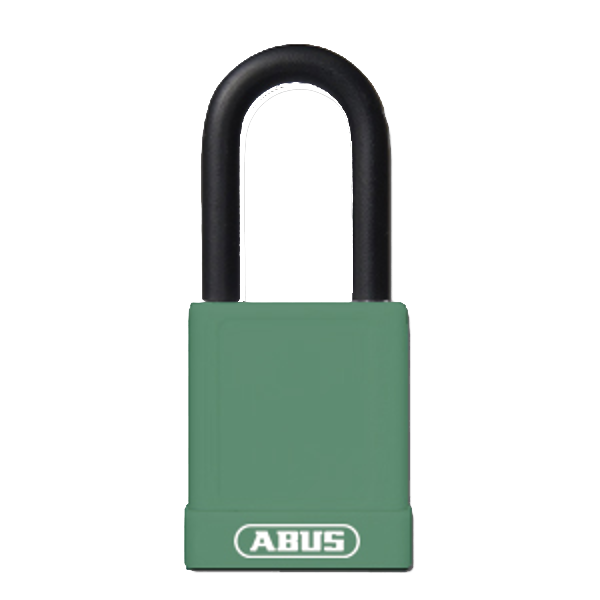 L22477 - ABUS 74 Series Lock Out Tag Out Coloured Aluminium Padlock