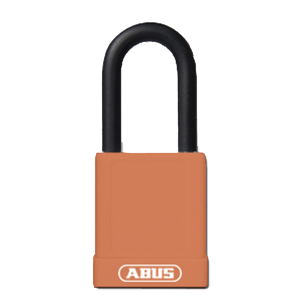 L22479 - ABUS 74 Series Lock Out Tag Out Coloured Aluminium Padlock
