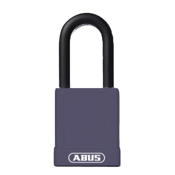 L22480 - ABUS 74 Series Lock Out Tag Out Coloured Aluminium Padlock
