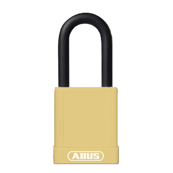 L22483 - ABUS 74 Series Lock Out Tag Out Coloured Aluminium Padlock