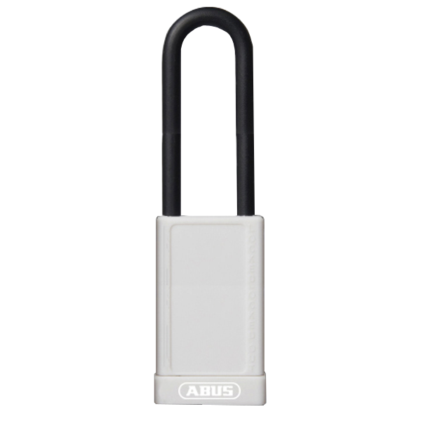 L22492 - ABUS 74HB Series Long Shackle Lock Out Tag Out Coloured Aluminium Padlock