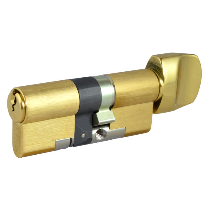 L23758 - EVVA EPS 3* Anti-Snap Euro Key & Turn Cylinder KD 21B