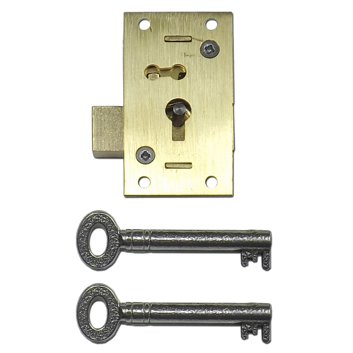AS6532 - ASEC 51 2 & 4 Lever Straight Cupboard Lock