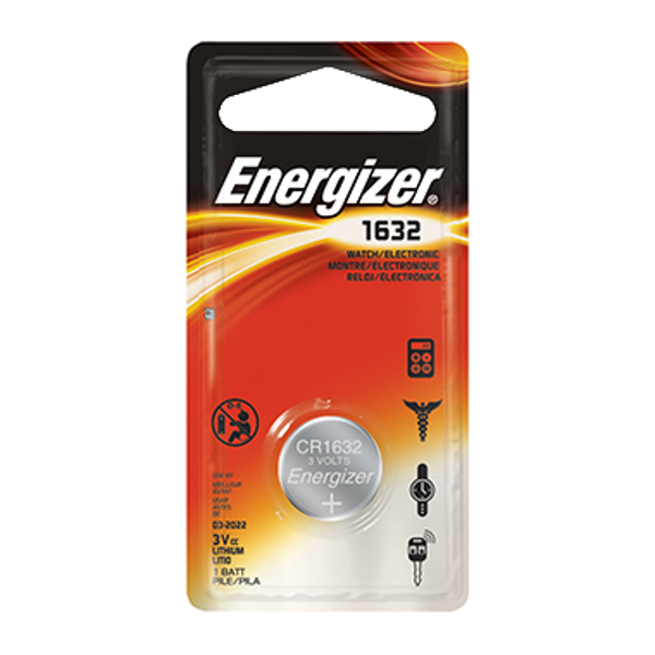 L25543 - ENERGIZER CR1632 3V Lithium Coin Cell Battery