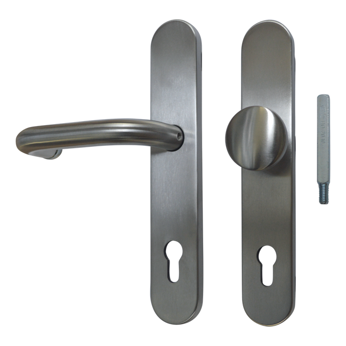 L25874 - GU BKS Rondo Lever/Knob Door Furniture