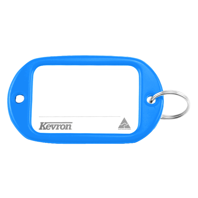 L26675 - KEVRON ID10 Jumbo Key Tags Bag of 50 Assorted Colours