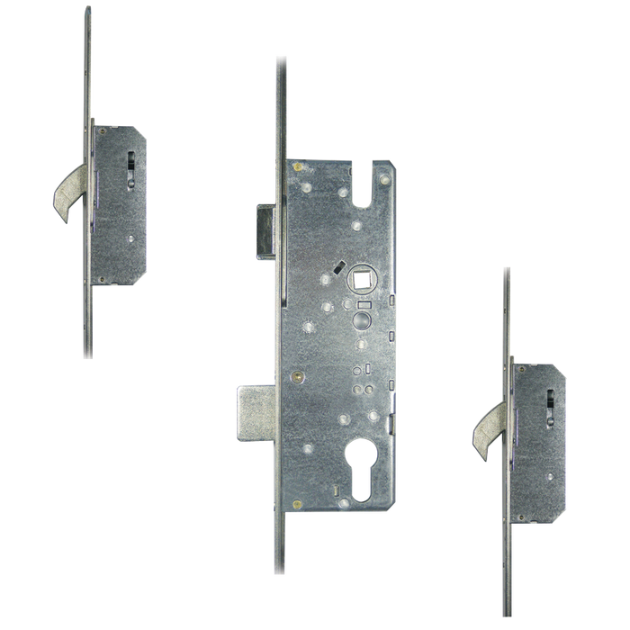 L26869 - WINKHAUS Trulock+ Pyro Lever Operated Latch & Deadbolt Split Spindle 20mm Radius - 2 Hook