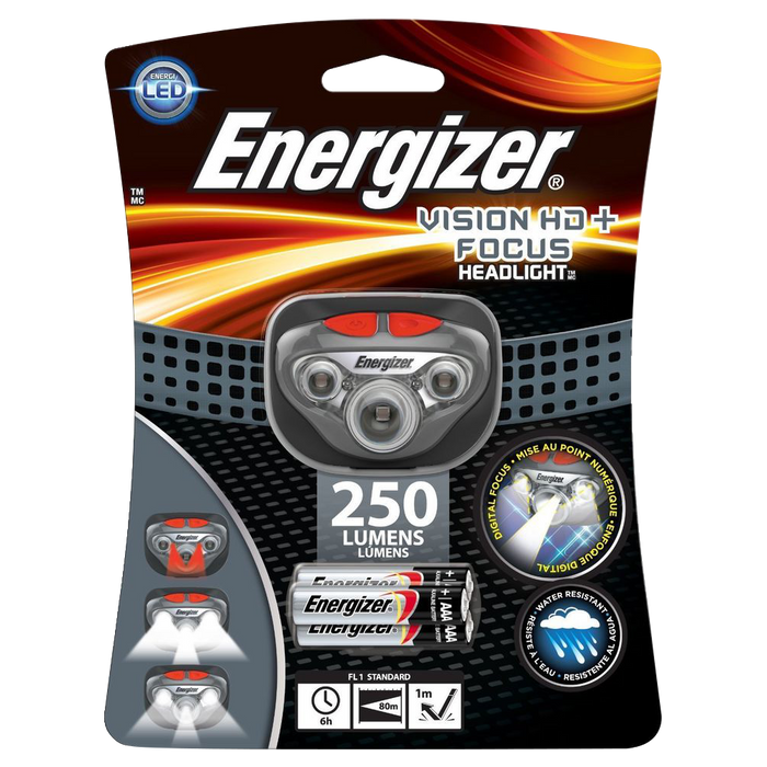 L28178 - ENERGIZER Vision HD Headlight 250 Lumens