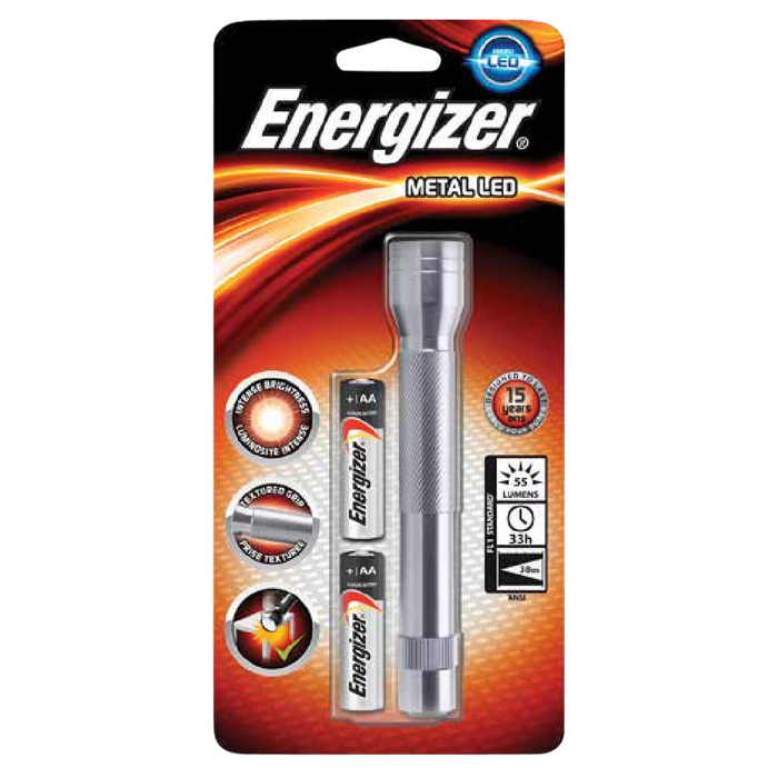 L28180 - ENERGIZER LED Metal Torch