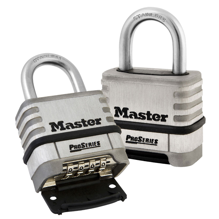 L28730 - MASTER LOCK 1174D Open Shackle Combination Padlock