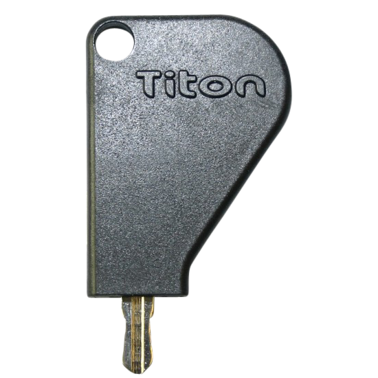 L29394 - TITON Key To Suit Titon Select Standard Espag Handles With Black Plastic Head
