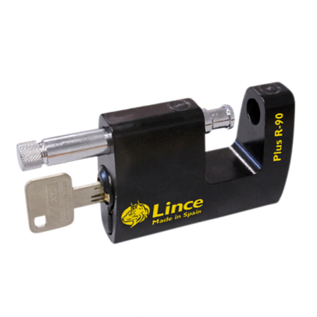 L29686 - LINCE R90 Plus Monoblock Sliding Shackle Padlock