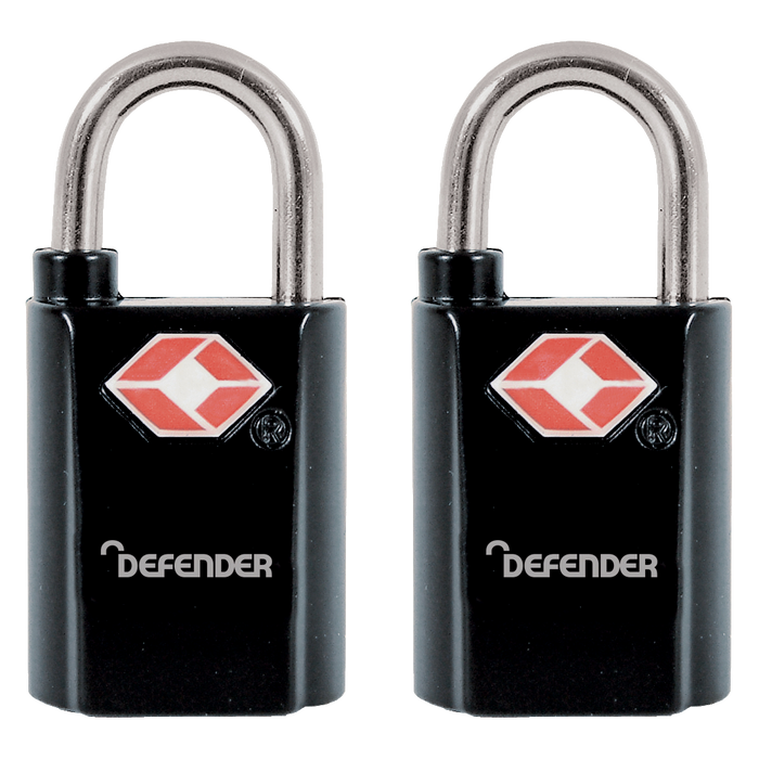 L27852 - DEFENDER TSA Travel Sentry Padlock - Key Locking