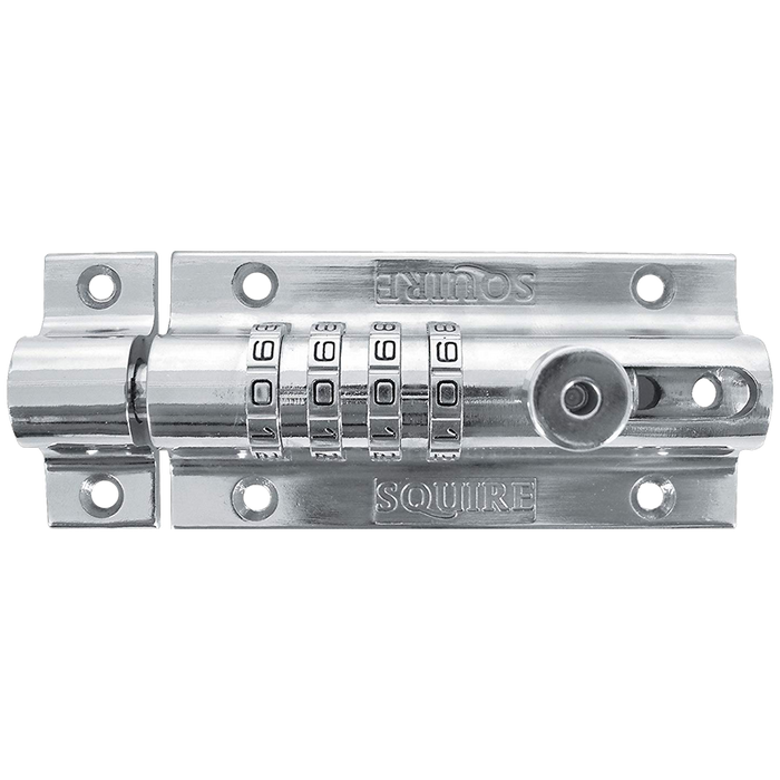 L30492 - SQUIRE Combi 4 Chrome Die Cast Combination Bolt