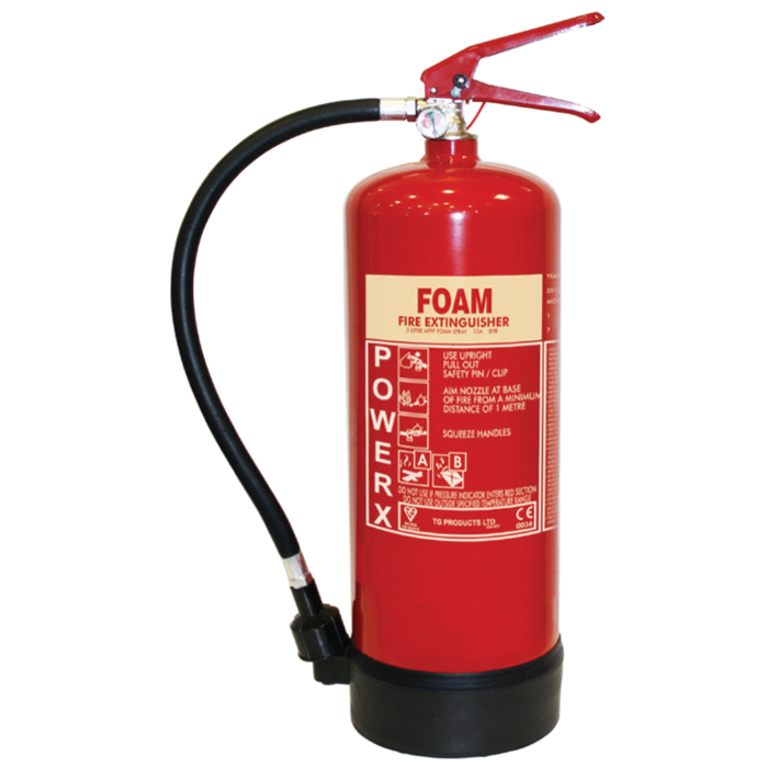 L30508 - THOMAS GLOVER PowerX 3ltr Multi Use Foam Extinguisher