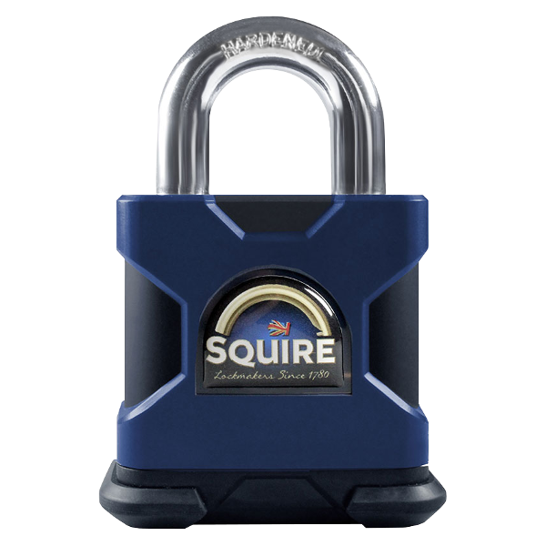 L30334 - SQUIRE Stronghold Marine Open Shackle Padlock Body Only To Take KIK-SS Insert