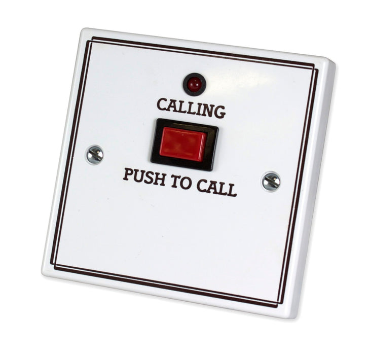 C-Tec Standard Call Push with Protruding Button, No Reset, No Remote (NC917L)