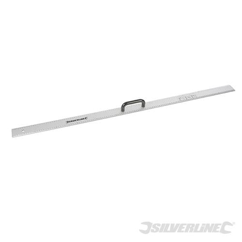 731210 Silverline Aluminium Rule with Handle