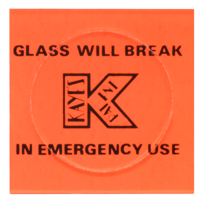 7537 - PICKERSGILL KAYE L8130-060B Spare Glass For Push Pad Style