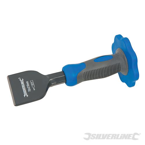 781710 Silverline Bolster Chisel with Guard