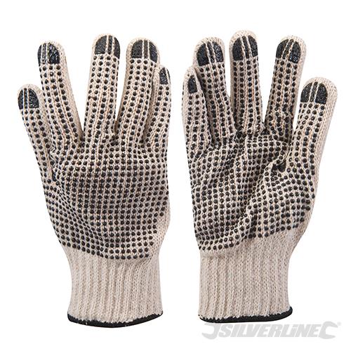 783131 Silverline Double-Sided Dot Gloves