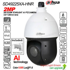 Dahua 2MP 25x Starlight IR WizSense Network PTZ Camera (DH-SD49225XA-HNR)