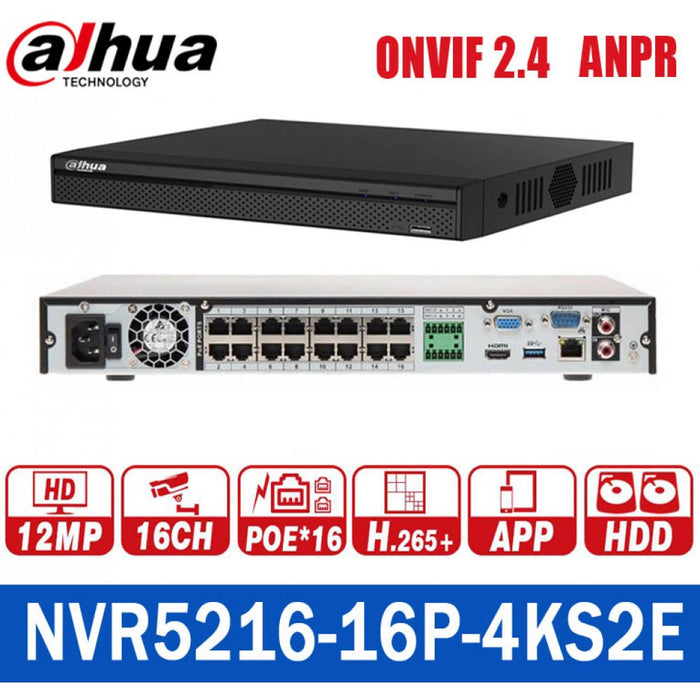 Dahua Technology NVR5216-16P-4KS2E