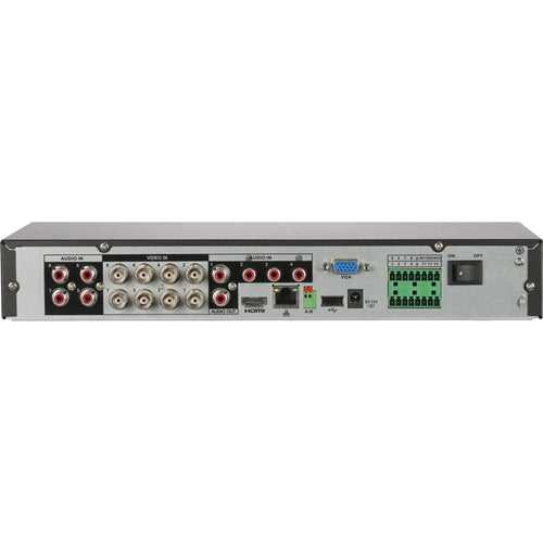 Dahua 8 Channel Penta-brid 4K Mini 1U WizSense Digital Video Recorder (DH-XVR7108HE-4K-I2)