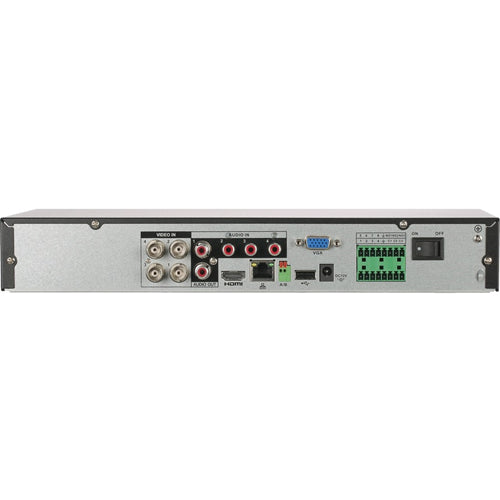 Dahua 4 Channel Penta-brid 4K Mini 1U WizSense Digital Video Recorder (DH-XVR7104HE-4K-I2)