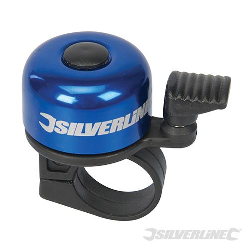 858804 Silverline One-Touch Ping Bicycle Bell