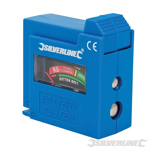 918147 Silverline Compact Battery Tester