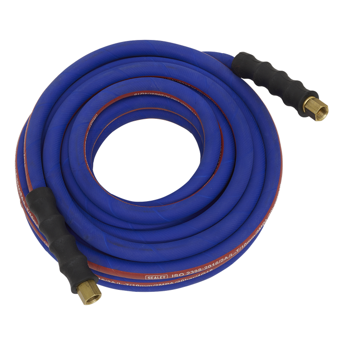 Air Hose 10m x Ø10mm with 1/4"BSP Unions Extra-Heavy-Duty