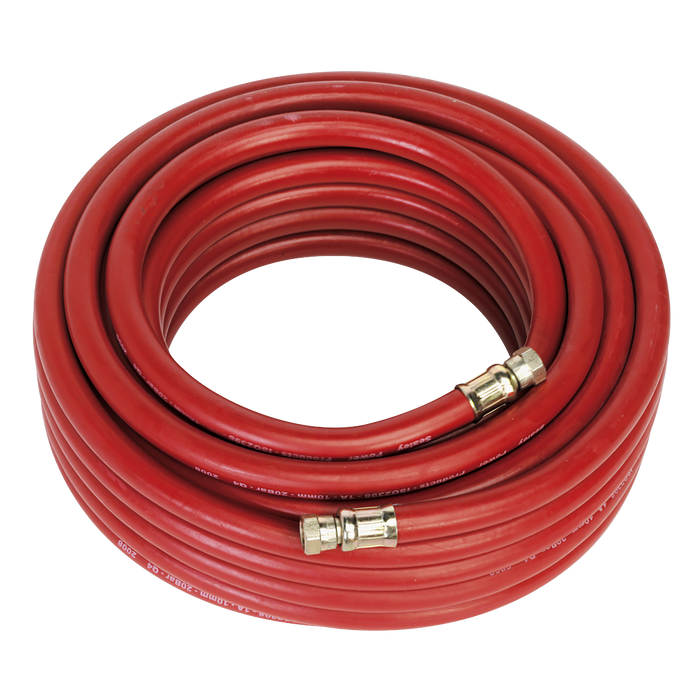 Air Hose 15m x Ø10mm with 1/4"BSP Unions