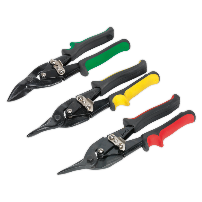 Aviation Tin Snips Set 3pc