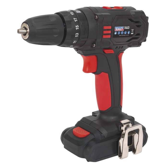 18V Ø10mm Cordless Combi Drill