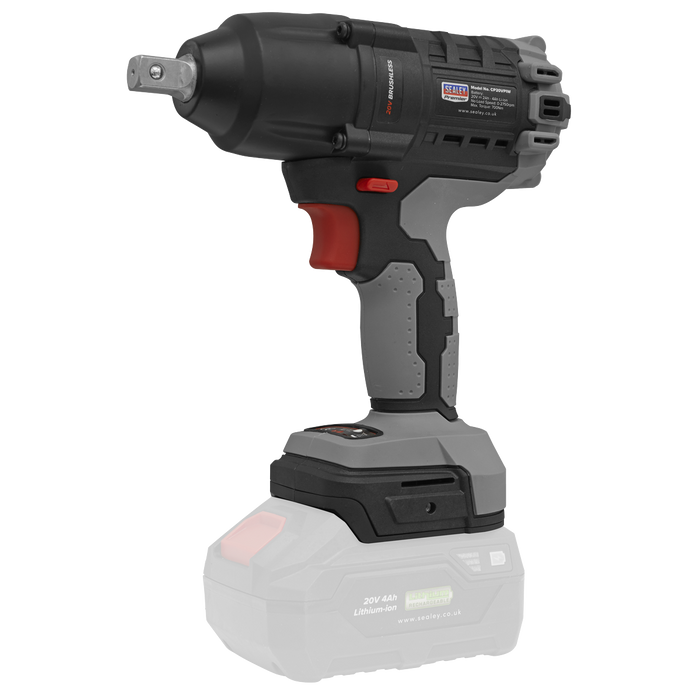 Brushless Impact Wrench 20V SV20 Series 1/2"Sq Drive - Body Only