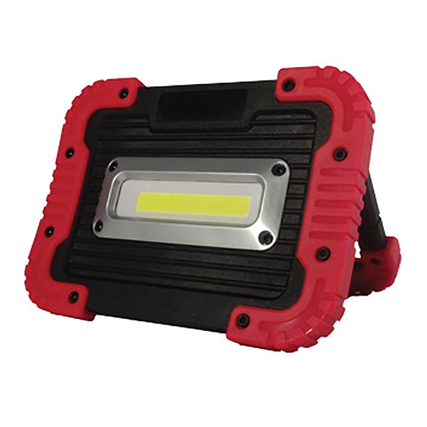 Work Lamp COB LED, Battery, 750Lm, IP55, c/w stand