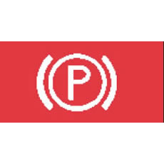 Switch Lens Top Red Parking Brake Pk5