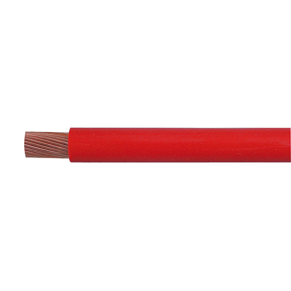 Cable Starter Flexible 315/0.40mm Red PVC 10M